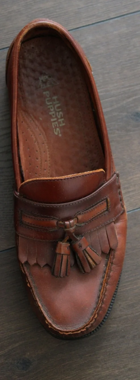 Hush Puppies‎ Men’s Brown Leather Tassel Loafers
